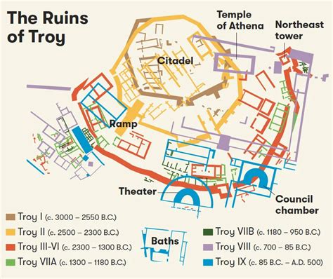 city of troy map.